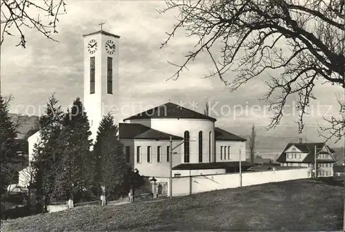 Baldegg LU Instituts Kirche  Kat. Baldegg