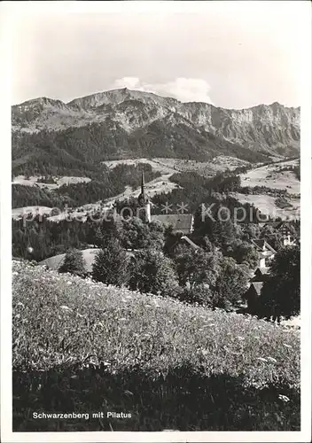 Schwarzenberg LU Pilatus  Kat. Schwarzenberg LU