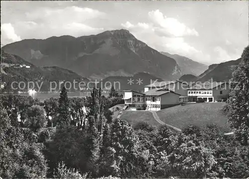 Kastanienbaum Vierwaldstaettersee Kurheim St. Chrischona Kat. Kastanienbaum