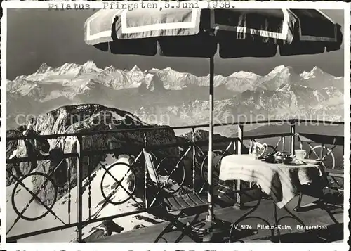 Pilatus Kulm Berneralpen Kat. Pilatus Kulm