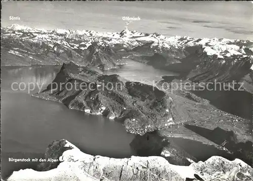 Buergenstock Saentis Glaernisch  Kat. Buergenstock