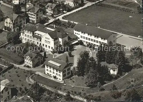 Gossau SG Fliegeraufnahme Gymnasium Friedberg  Kat. Gossau SG