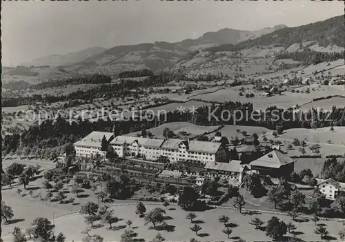 Gommiswald Fliegeraufnahme Frauenkloster Berg Sion Kat. Gommiswald