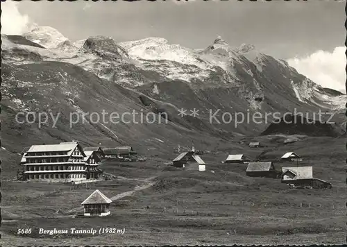 Melchsee Frutt Berghaus Tannalp  Kat. Melchsee Frutt