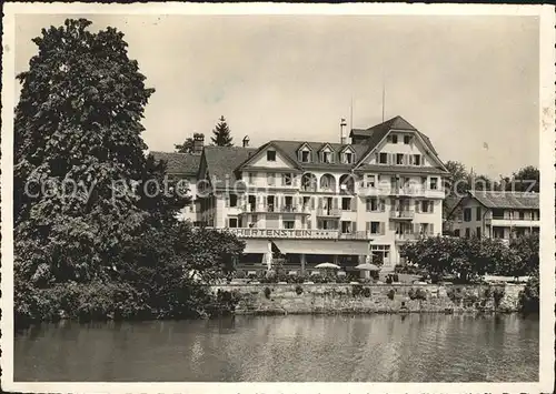 Hertenstein LU Hotel Hertenstein Vierwaldstaettersee Kat. Hertenstein LU