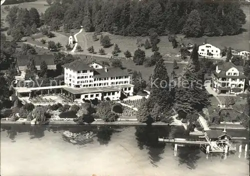 St Niklausen LU Fliegeraufnahme Hotel St. Niklausen Kat. St Niklausen LU