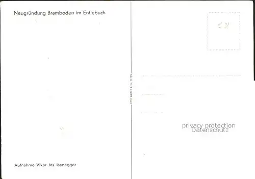 Entlebuch Neugruendung Bramboden Kat. Entlebuch