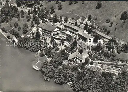 Gersau Vierwaldstaettersee Fliegeraufnahme Ferienheim SBHV Gersau /  /