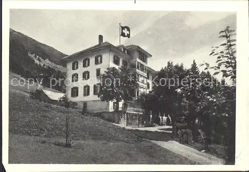 Soerenberg LU Hotel Mariental Werbeprospekt / Soerenberg /Bz. Entlebuch