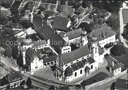 Eschenbach LU Cistercienserinnen Abtei Fliegeraufnahme Kat. Eschenbach LU