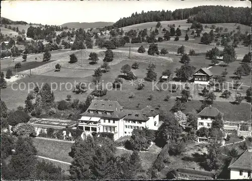 Kastanienbaum Kurheim St. Chrischona Fliegeraufnahme Kat. Kastanienbaum