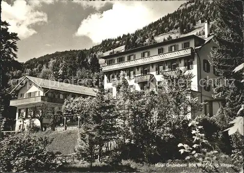 Vitznau Hotel Grubisbalm  Kat. Vitznau