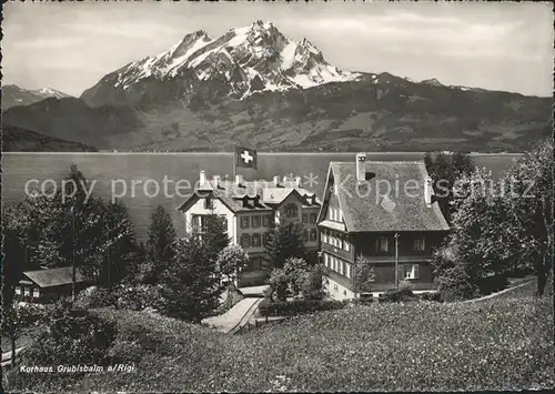 Vitznau Kurhaus Grubisbalm Rigi Kat. Vitznau