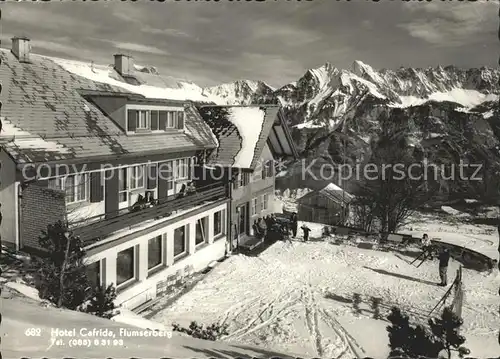 Flumserberg Bergheim Hotel Cafrida  Kat. Flumserberg Bergheim