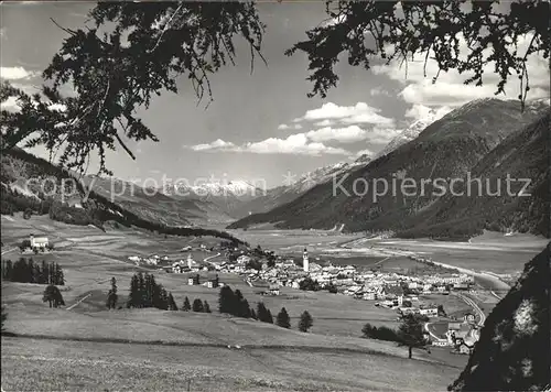 Samedan Dorfblick Kat. Samedan