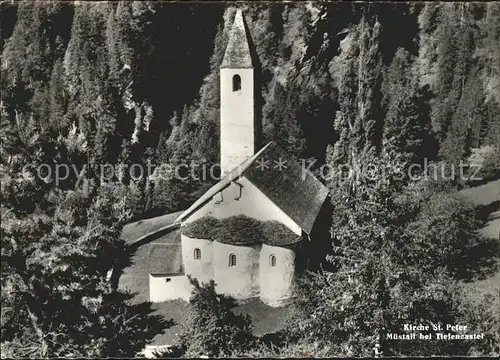 Tiefencastel Kirche St.Peter Kat. Tiefencastel