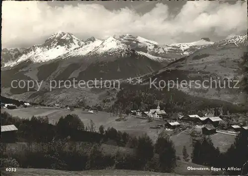 Obersaxen GR Talblick / Obersaxen /Bz. Surselva