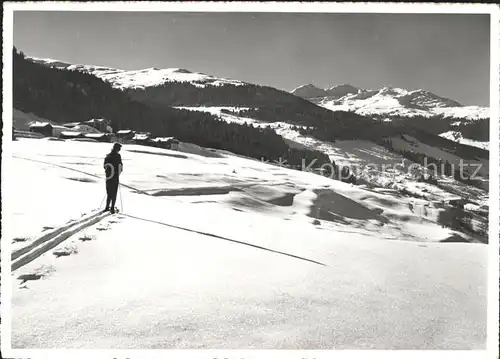 Obersaxen GR Winterlandschaft / Obersaxen /Bz. Surselva