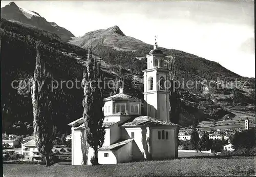 Poschiavo Kirche Santa Maria Kat. Poschiavo