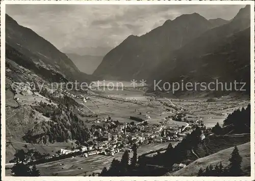 Poschiavo Dorfansicht Kat. Poschiavo