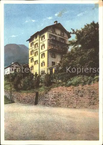 Thusis Kuenstlerbild Hotel Albula Kat. Thusis