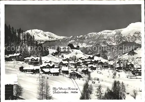 Tschiertschen Winterlandschaft Kat. Tschiertschen