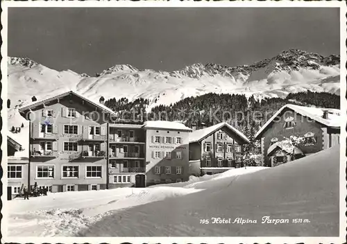 Parpan Hotel Alpina Kat. Parpan