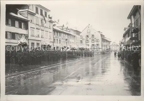 Sursee Militaer Parade Kat. Sursee