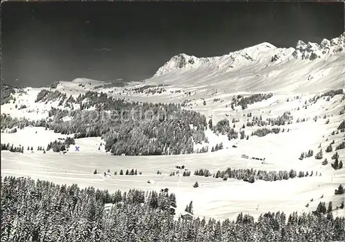 Parpan Panorama Wintersportplatz Kat. Parpan