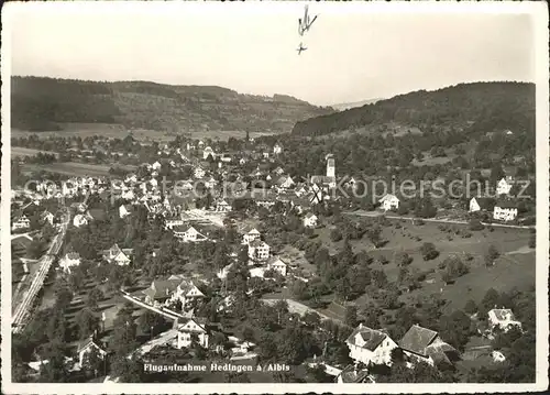 Hedingen Fliegeraufnahme Kat. Hedingen