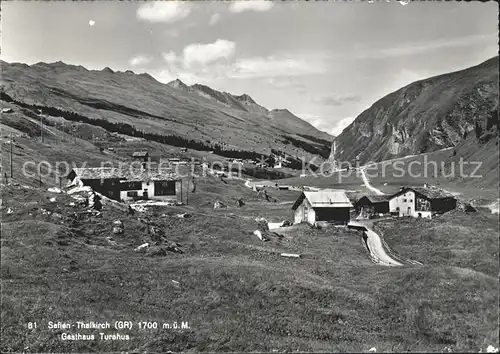 Thalkirch Gasthaus Turahus Kat. Thalkirch