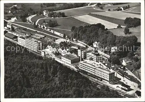 Kemptthal Fabrik von Maggis Nahrungsmitteln Fliegeraufnahme Kat. Kemptthal