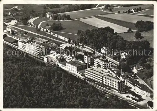 Kemptthal Fabrik von Maggis Nahrungsmitteln Fliegeraufnahme Kat. Kemptthal