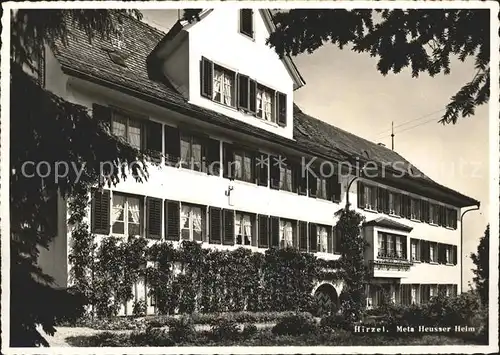 Hirzel Horgen Meta Heusser Heim Kat. Hirzel