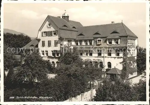 Wollishofen Waisenhaus Kat. Wollishofen