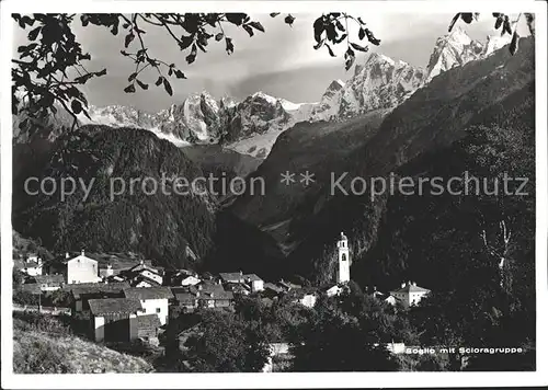 Soglio Panorama Kat. Soglio