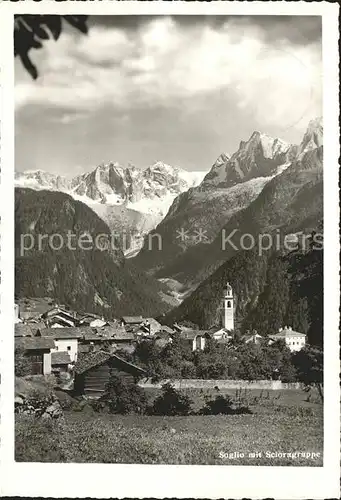 Soglio mit Scioragruppe Kat. Soglio