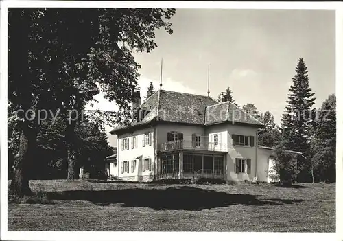 Chaumont NE Stiftung Zuercher Ferienkolonien  Kat. Chaumont