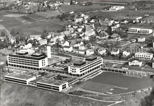 Bellikon Fliegeraufnahme SUVA Nachbehandlungszentrum  Kat. Bellikon