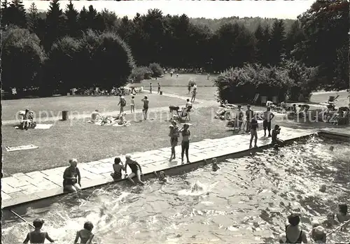 Rueschlikon Park im Grueene Schwimmbassin Kat. Rueschlikon