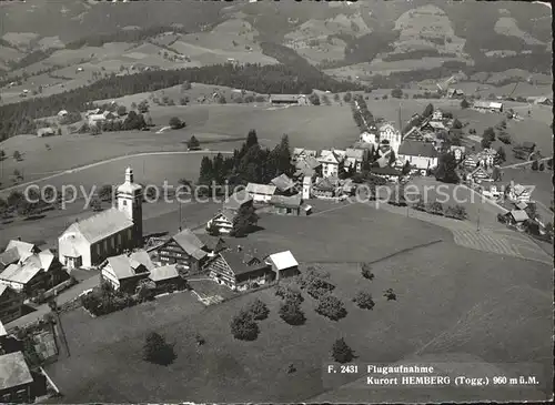 Hemberg SG Fliegeraufnahme / Hemberg /Bz. Toggenburg