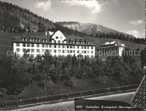 Samedan Kreisspital Oberengadin Kat. Samedan