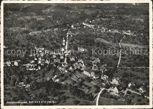 Moerschwil Fliegeraufnahme Kat. Moerschwil