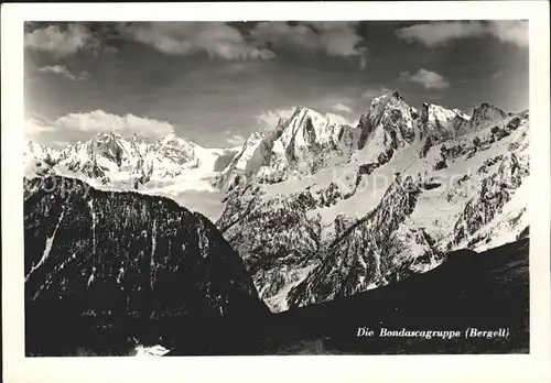 Bergell Bondascagruppe Kat. Soglio