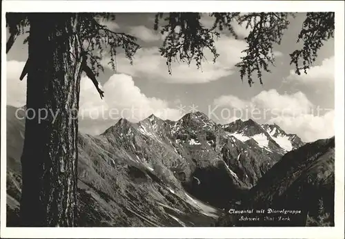 Cluozatal Diavelgruppe National Park Kat. Zernez