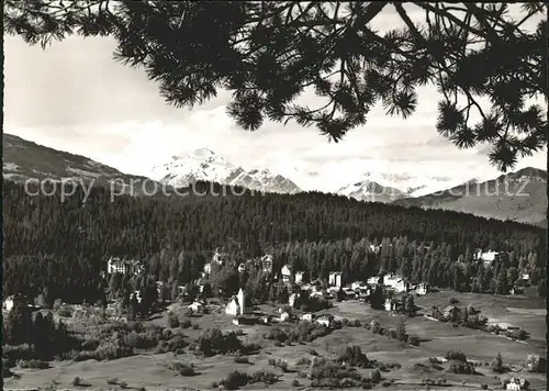 Flims Waldhaus Piz Aul und Piz Terri Kat. Flims Waldhaus