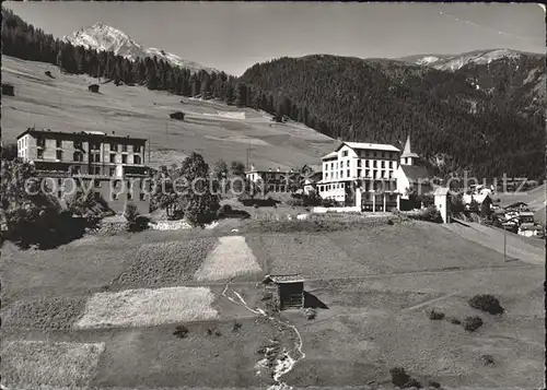 Wiesen Albula Kurhaus Bellevue Haus Valbella Kat. Wiesen