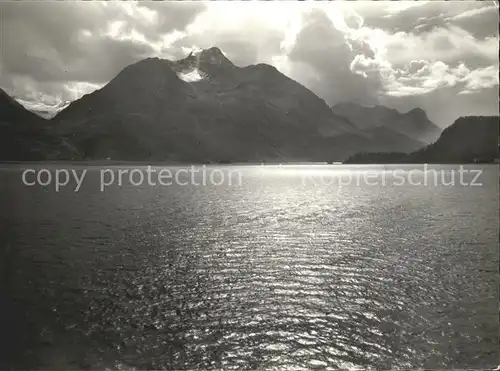 Silsersee Piz della Margna Kat. Sils Maria