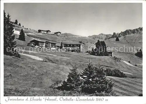 Valbella Furgga Ferienheim Hinwil  Kat. Valbella Furgga