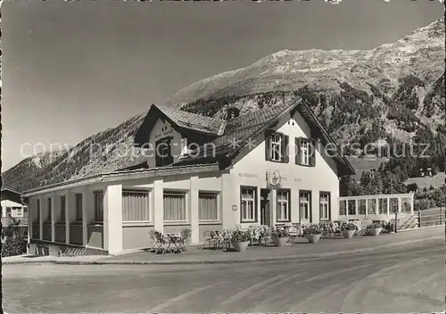 Pontresina Hotel Restaurant Bahnhof  Kat. Pontresina